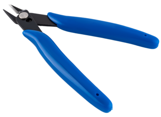 Wire cutters with insulated handles