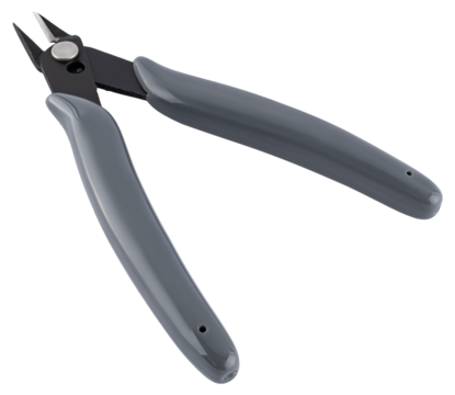 Wire cutters with insulated handles