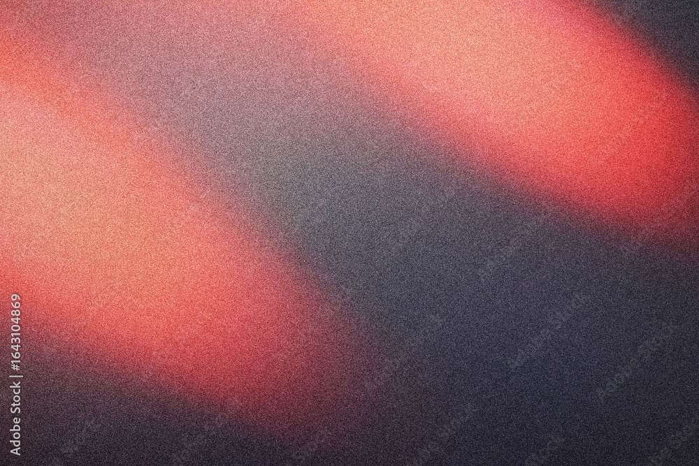 Poster abstract gradient background colors black and red noise texture.