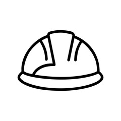 Iconic work helmet icon design.