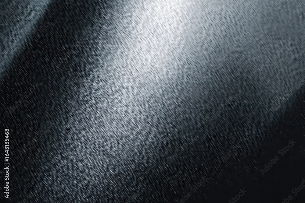 Poster unique abstract design featuring black and silver textures with subtle light gray and white gradient