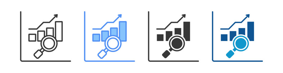 Analysing Icon Set Multiple Style Collection