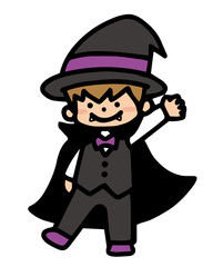 苦しそうに胸を押さえるシニア女性のイラスト