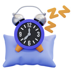 Enough Sleep 3D Icon