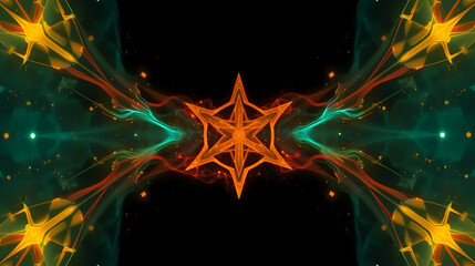 Abstract Atheism Concept Background: Modern Artistic Design Element for Banners, Posters, Wallpapers and Covers. Generative ai illustration