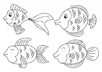 Fish Beautiful. Dot to Dot Ed...