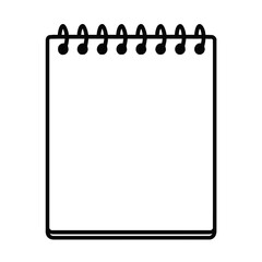 Blank Spiral Notebook Vector: Essential Tool for Notes and Ideas