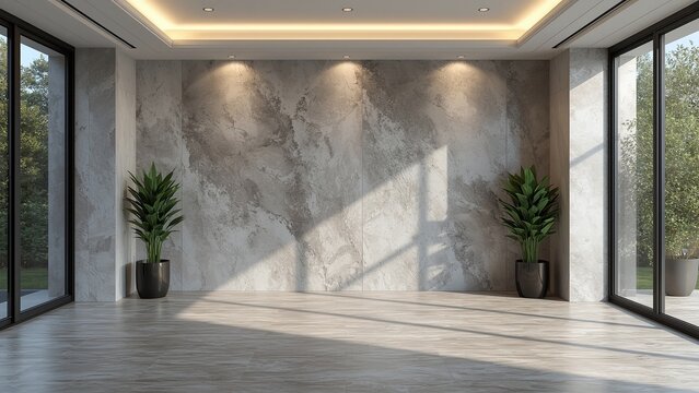 Elegant Square Virtual Background for Executives