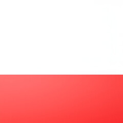 Obraz premium Red surface water pump. White background