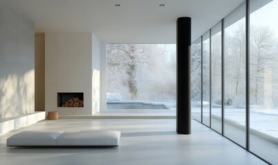 Modern radiators designed for cozy and stylish home use, featuring sleek designs and advanced technology for efficient temperature regulation during cold seasons, Generative AI