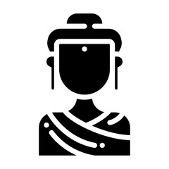 vector illustration of a india people