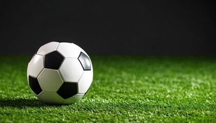 soccer ball on green grass