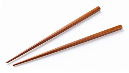 chopsticks on a white background