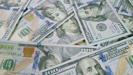 A Stack of US Dollar Bills A Concept Illustrating Financial Wealth in Todays Economy