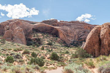 Fototapeta premium Landscape Arch in Arches National Park, Utah, USA