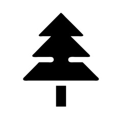 Obraz premium Pine tree icon design.