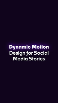 Social Media Title Animation