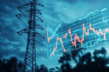 Dynamic Visual Representation of Electrical Grid Volatility and Power Company Performance Analysis
