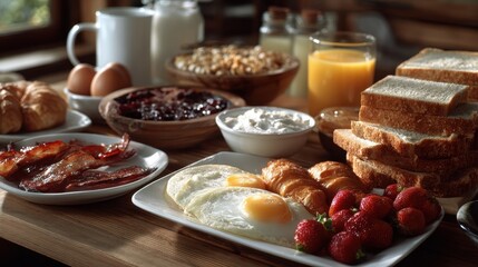 Delicious Breakfast Plate
