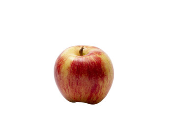 Red apple isolated on transparent background. Isolate on a transparent background.