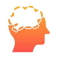 Alzheimer's Disease Mental Health Awareness Concept