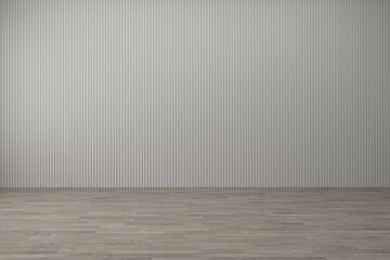 Modern empty room with minimal space. 3D rendering