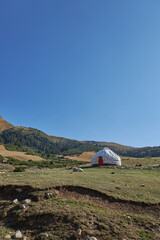 herdsman house in a picturesque place