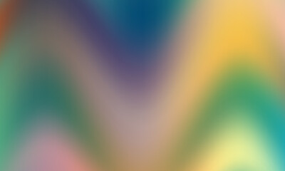 Abstract blend of vibrant colors and soft light