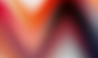 Vibrant abstract blurry background with warm and cool tones