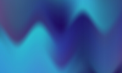 Abstract gradient flow of deep blue and teal colors