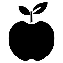 Apple icon vector image. Can be used for Morning and Breakfast.