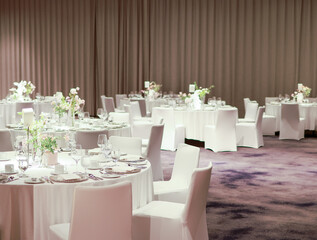 wedding table setting