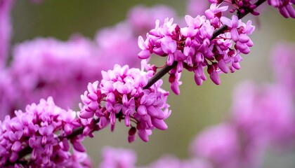 Close-up of vibrant pink blossoms