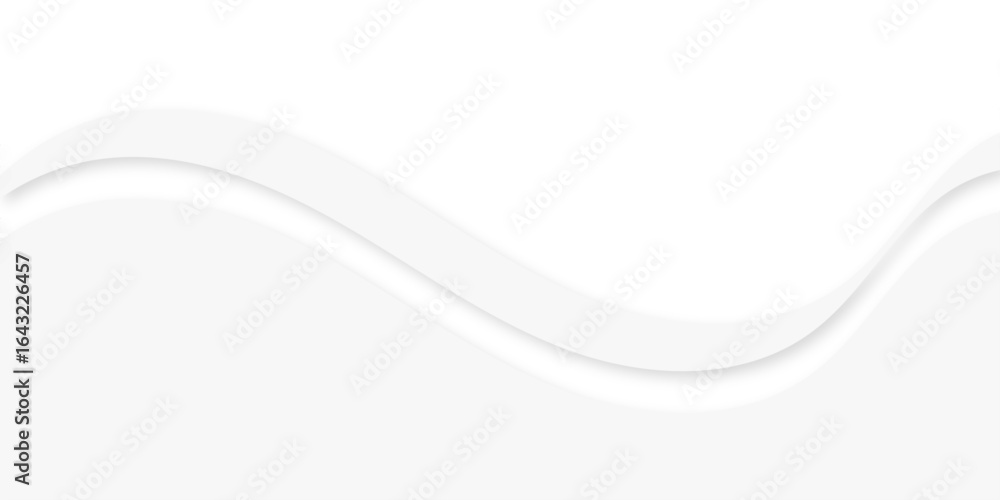 Aufkleber a minimalist abstract background featuring a flowing, wavelike pattern of layered shapes in soft bei