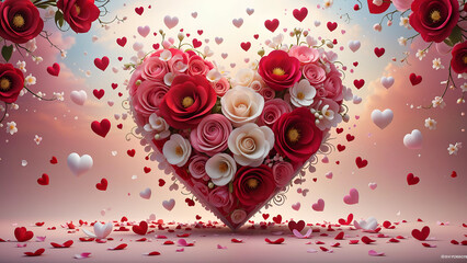 Large selection of invitation hearts, backgrounds, designs, noise, grain	