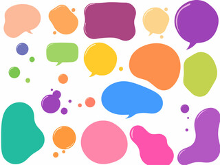 seamless pattern with colorful splashes