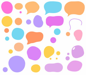 Seamless polka dots pattern