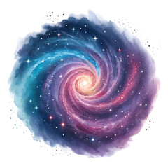 Obraz premium spiral galaxy, png