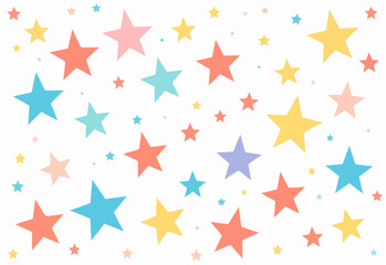 seamless pattern with stars