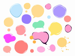 seamless pattern with colorful balloons
