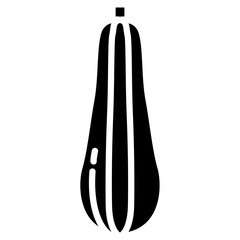 Zucchini icon vector image. Can be used for Fruits and Vegetables.