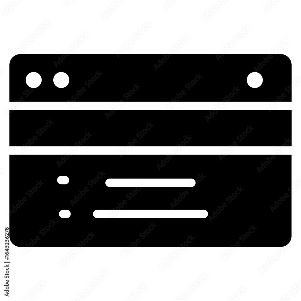 Poster web maintenance icon vector image. can be used for coding and development.