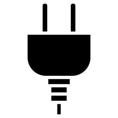 Socket icon vector image. Can be used for Electrician Tools.
