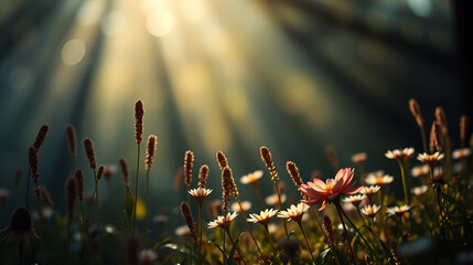 The banner 'blume des lebens - warmes wundervolles licht' is a symbol
