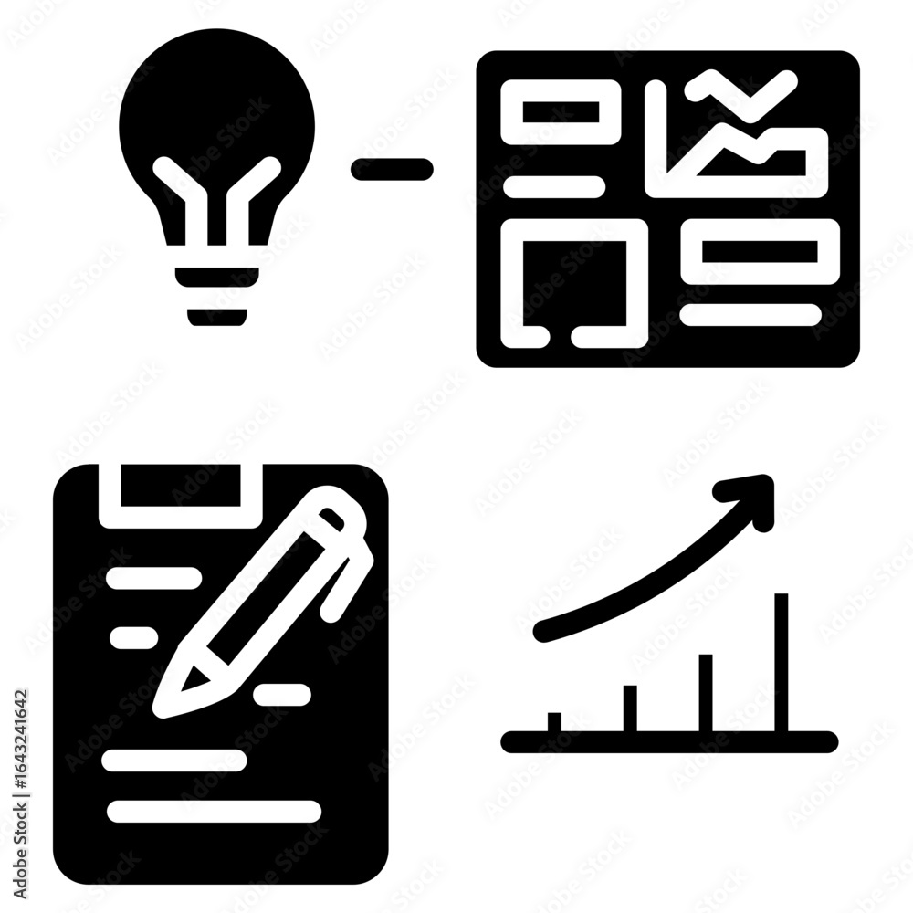 Fototapete task planning icon vector image. can be used for computer programming.