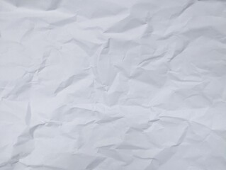 Abstrack crumpled white paper texture background