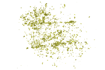 Dried parsley flying chopped herb pieces for garnish and seasoning