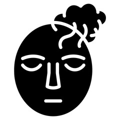 Face Steam icon vector image. Can be used for Spa.
