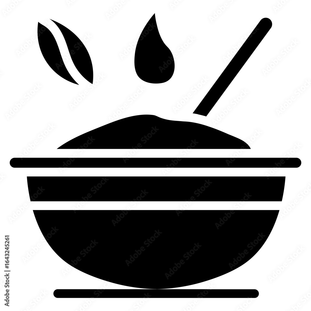 Poster waxing icon vector image. can be used for spa.