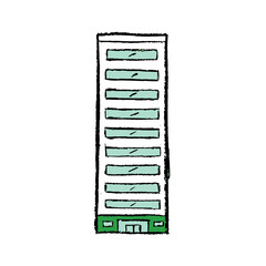 ILLUSTRATION OF A TALL BUILDING